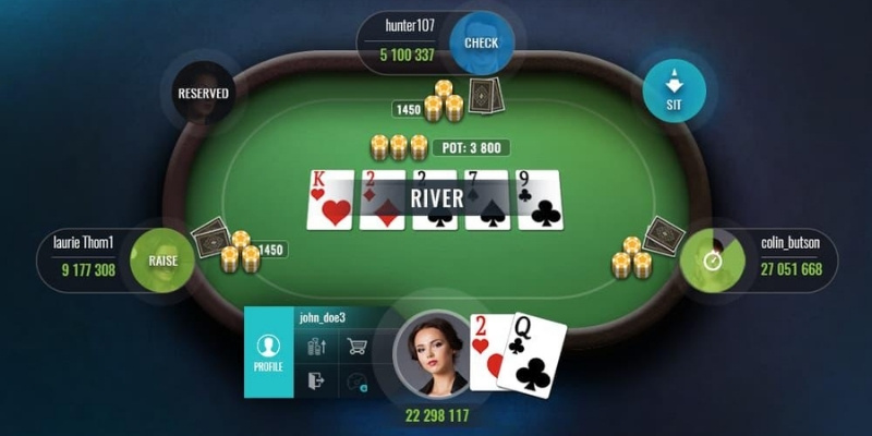 Poker là tựa game đánh bài đổi thưởng rút tiền mặt thú vị